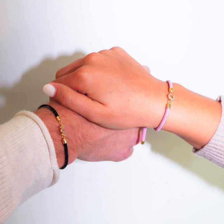 Skanto | Justerbare Bokstav Initial Armbånd
