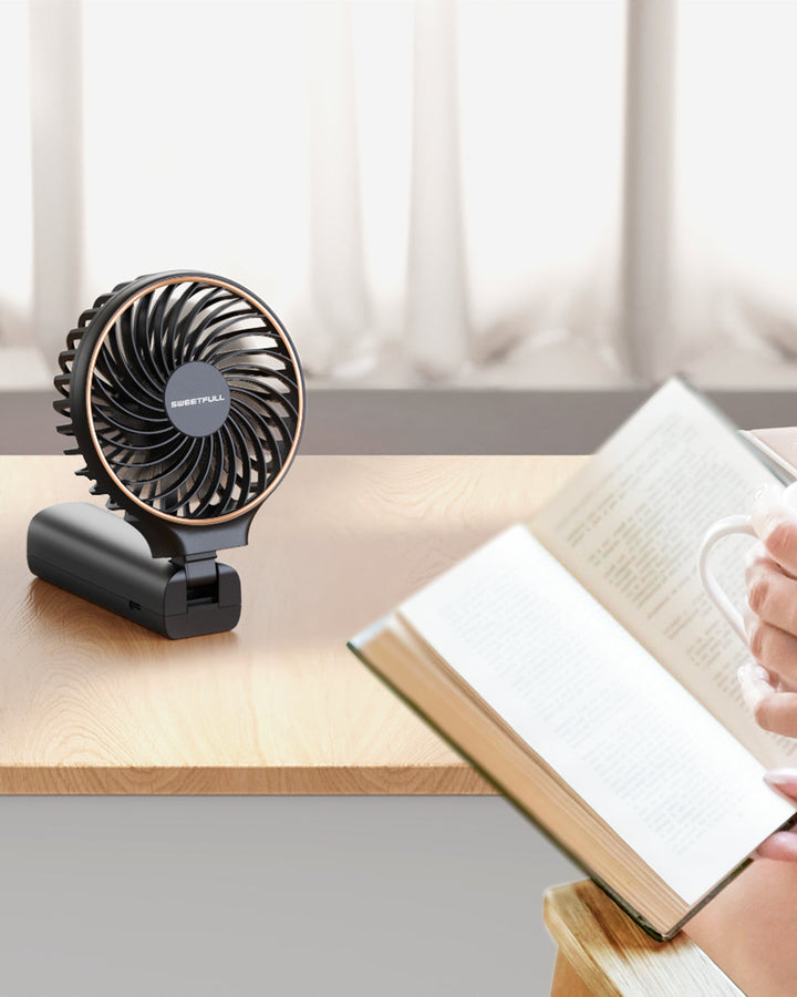 Håndholdt vifte, bærbar vifte 5000mAh | Skanto