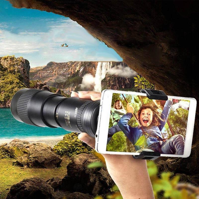 Super Zoom Monokulært Teleskop 4k | Skanto