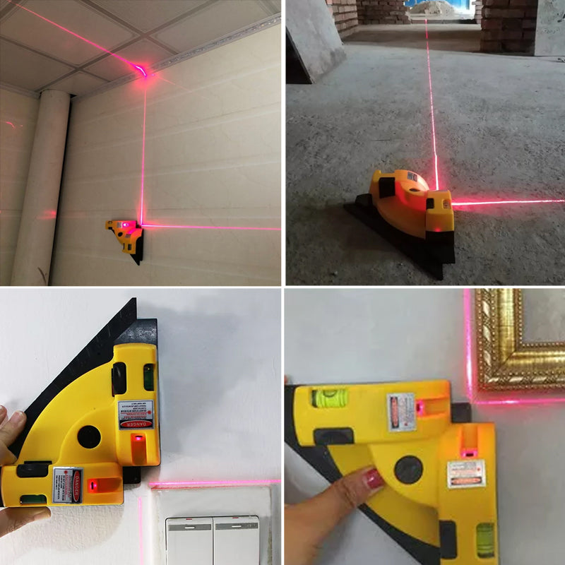 Multifunksjonell 90° Vinkel Laser Nivå | Skanto