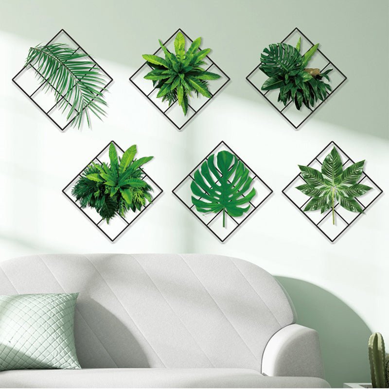 Skanto | Plante klistremerker - Illusjon av realistiske planter - Dekorer med stil