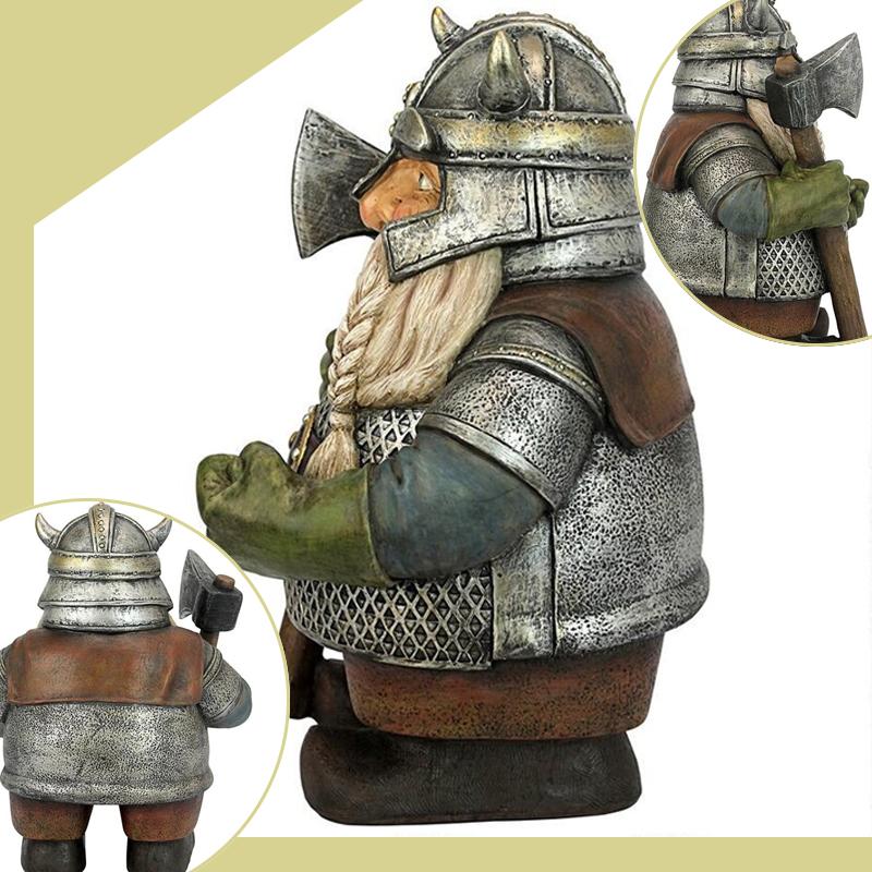 Skanto | Viking Victor Norrøn Dverg Gnomestatuett