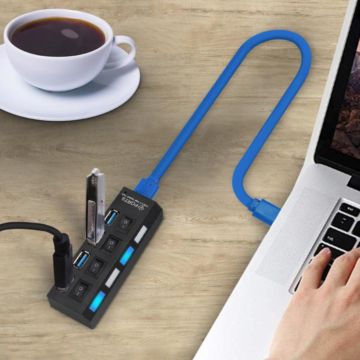 Skanto | Flereporter Høyhastighets USB Hub