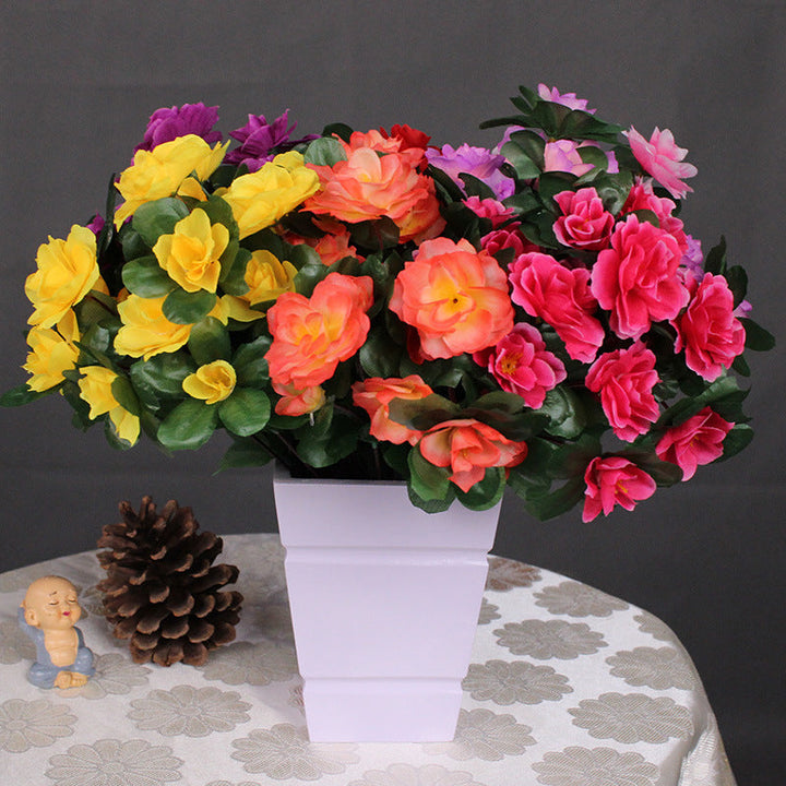 Kunstig Azalea Blomster (2 PCS) | Skanto