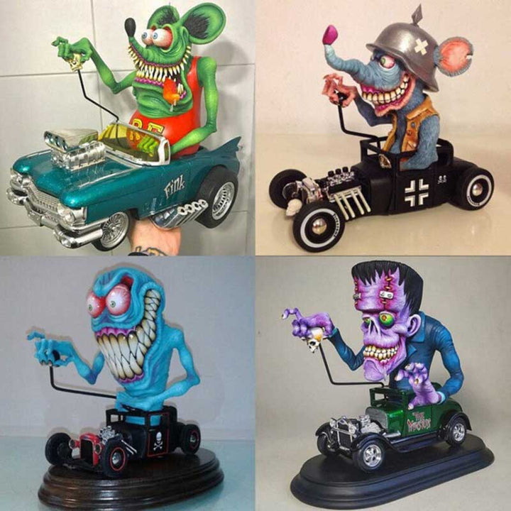 Sinne Stor Mun Monster Statuer | Skanto
