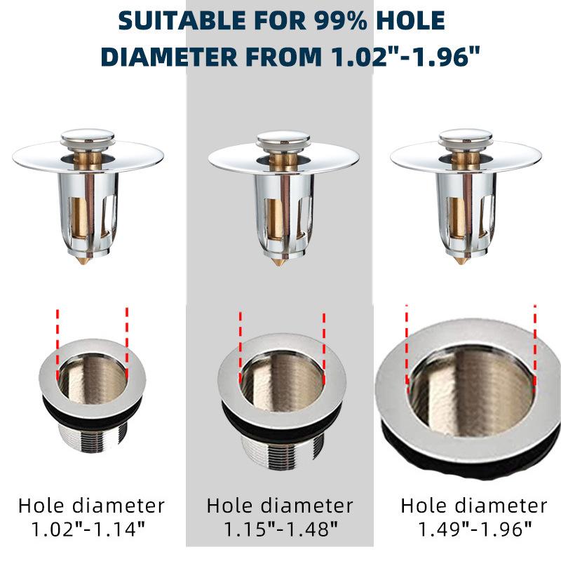 Steel Pop Up Drain Filter | Skanto