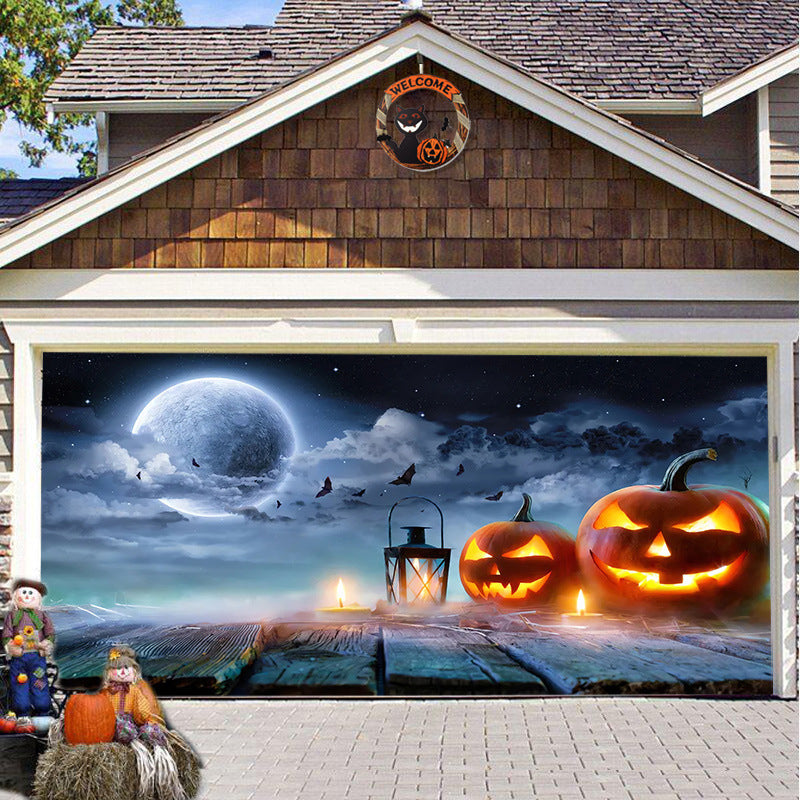 Skanto | Halloween 2024 Garasjeport Dekorasjon
