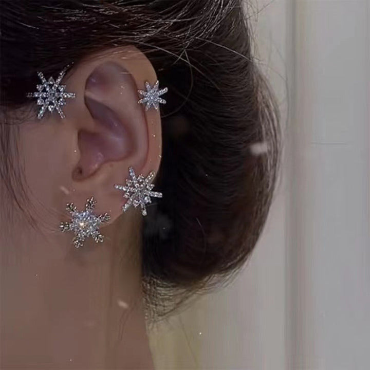 Skanto | Diamond Og Zirconia Øredobber Uten Hull