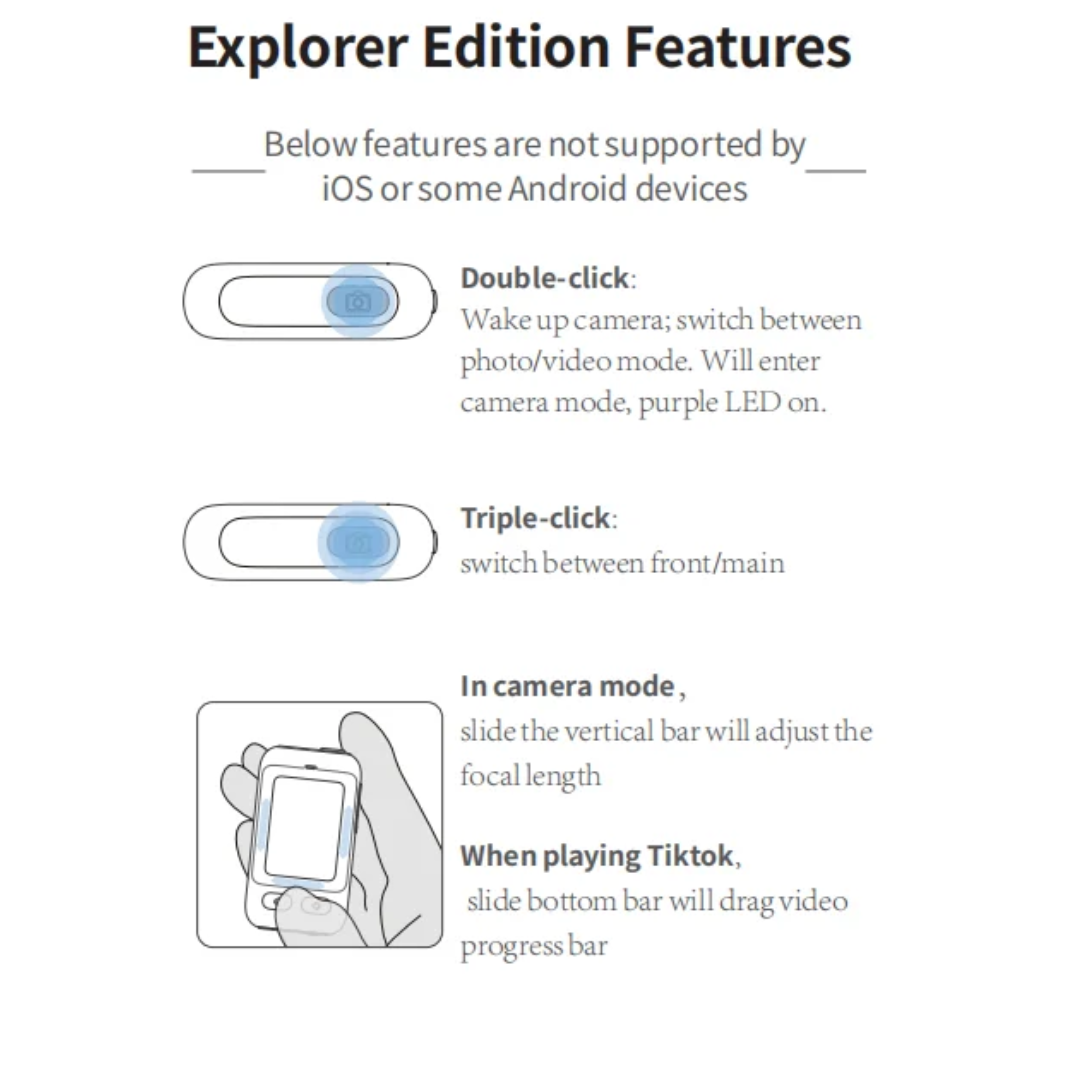 Skanto | Universal Bluetooth Telefon Smart Fjernkontroll