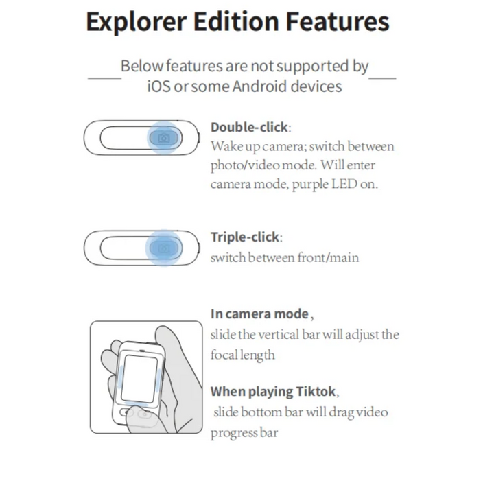 Skanto | Universal Bluetooth Telefon Smart Fjernkontroll