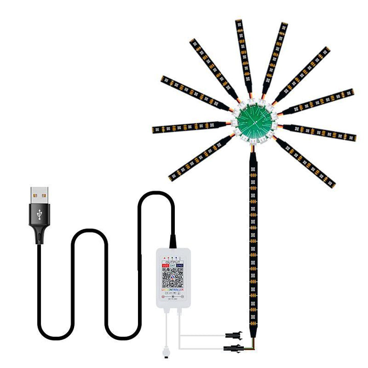 LED-lys fra fyrverkeri | Skanto