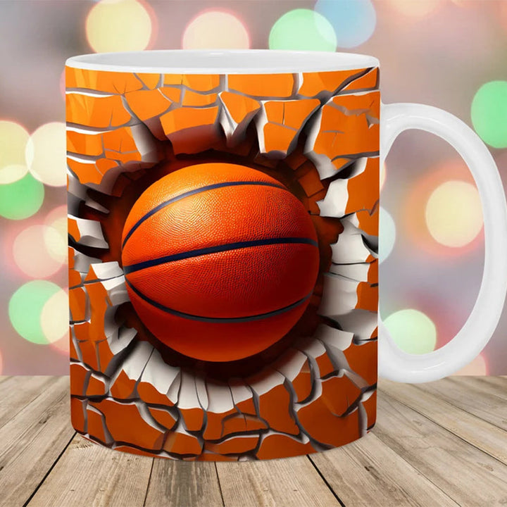 Ball Print Mug | Skanto
