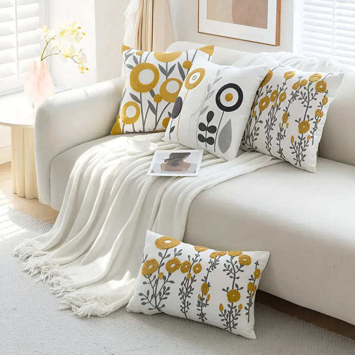 Skanto | Floral Essence Brodert Putetrekk