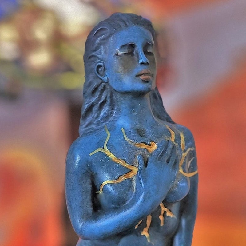 Resin figur "Gudsinnen for helbredelse" | Skanto