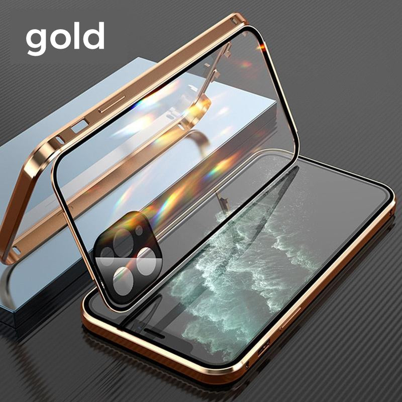 Skanto | Anti-Snooping Herdet Glasset Etui for iphone