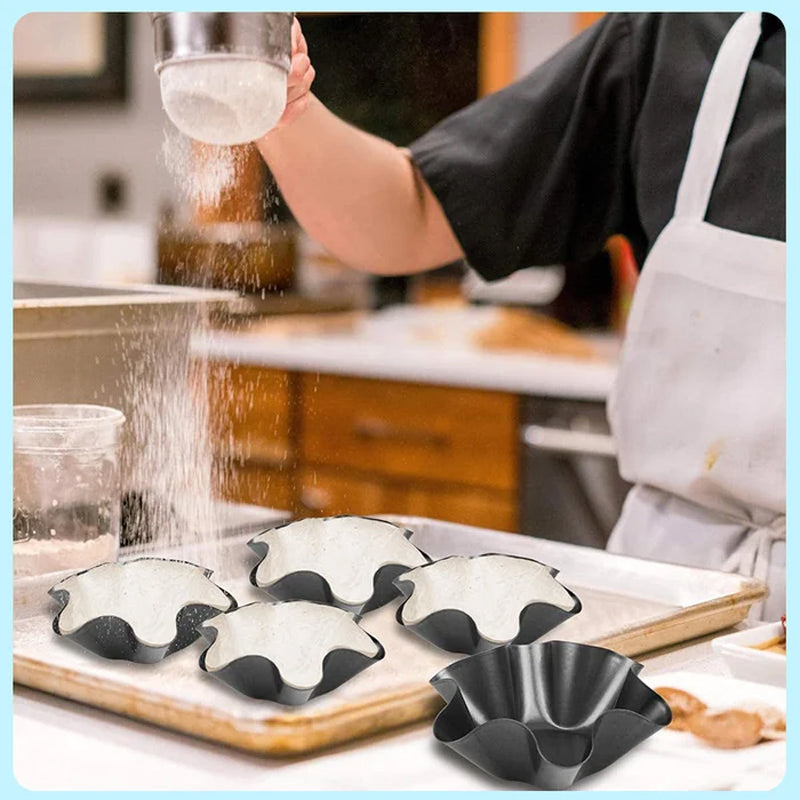 Petal Formet Karbonstål Baking Bowl | Skanto