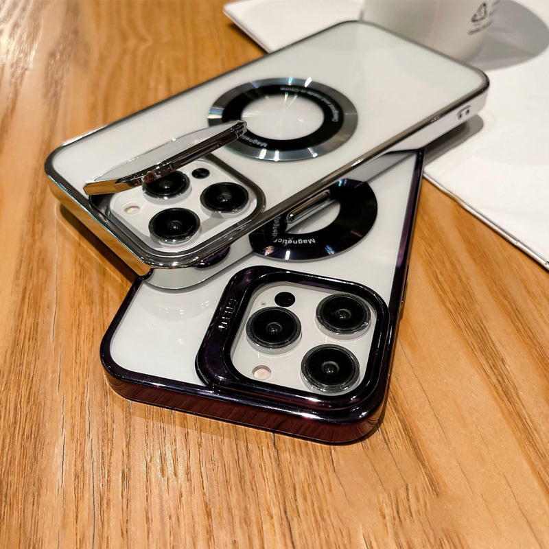 Skanto | iPhone Magnetisk Telefonveske med Stativ
