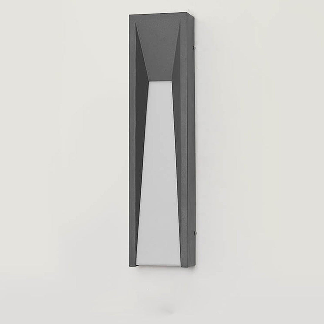 Vanntett Enkel Strip Design LED Utendørs Vegglampe | Skanto