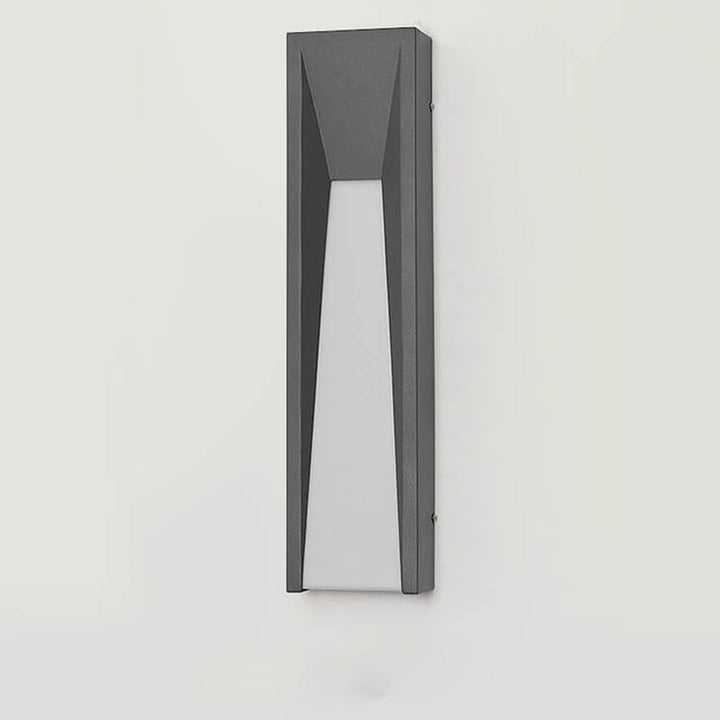 Vanntett Enkel Strip Design LED Utendørs Vegglampe | Skanto