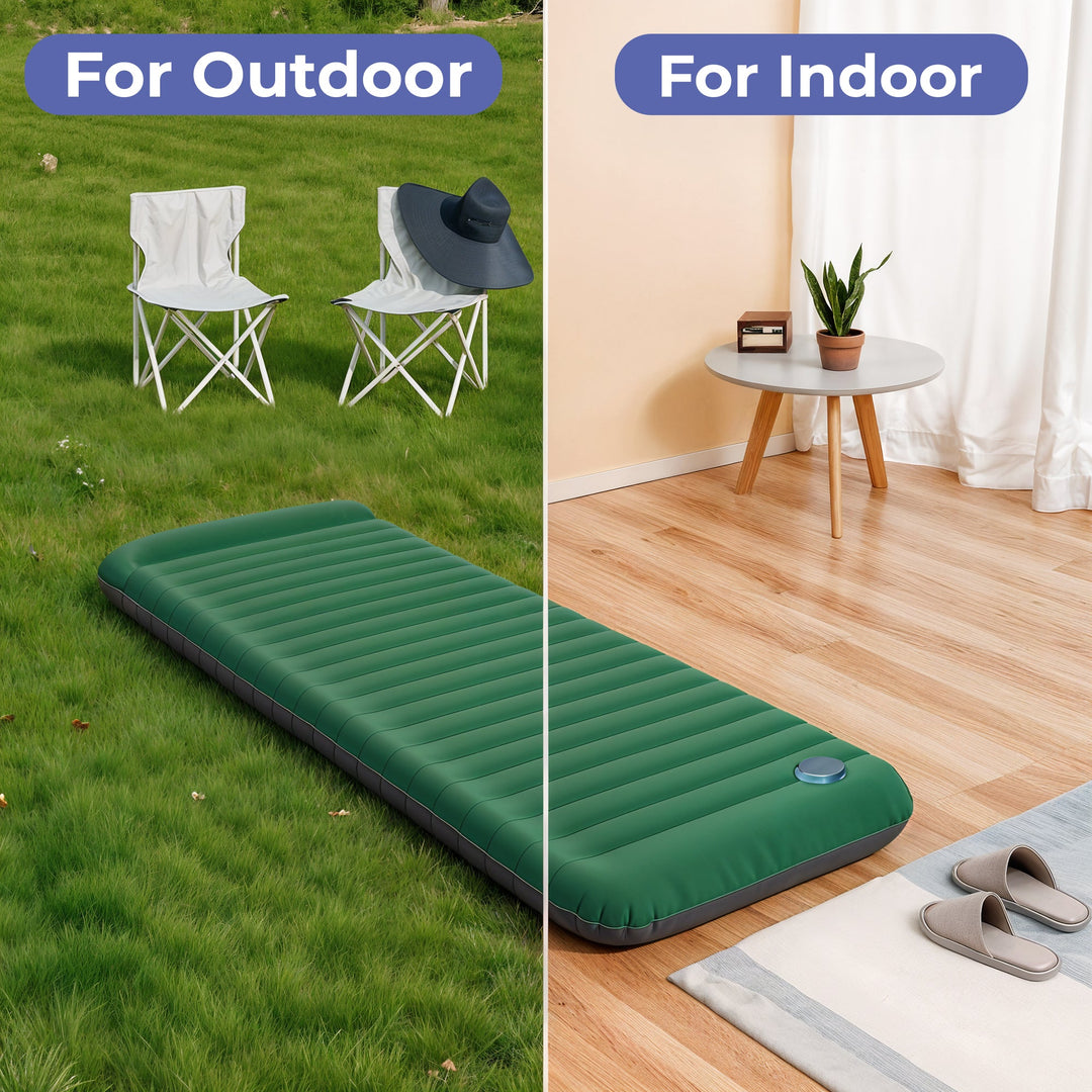 Camping Oppblåsbar & Bærbar Madrass Skanto