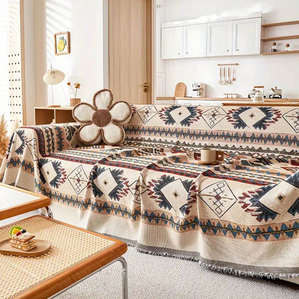 Skanto | Tribal Weave Sofa Cover