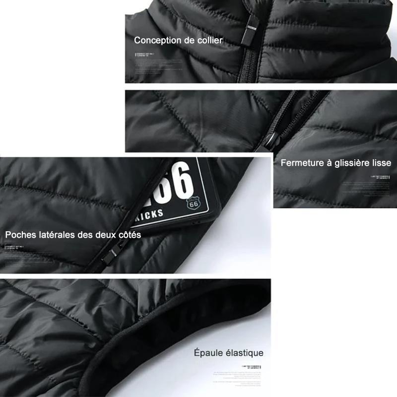 Men's heated vest insulated | Skanto