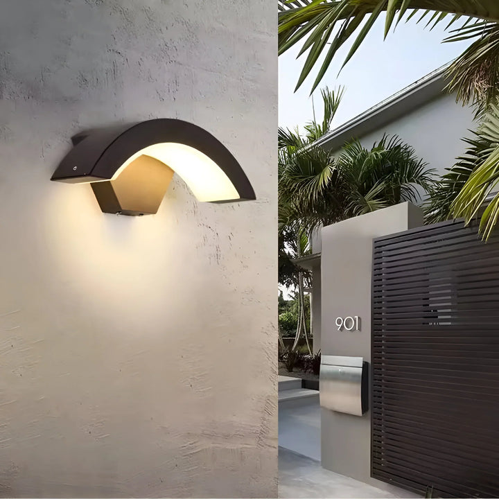 LumiGuard – Bevegelsesaktivert utendørs vegglampe