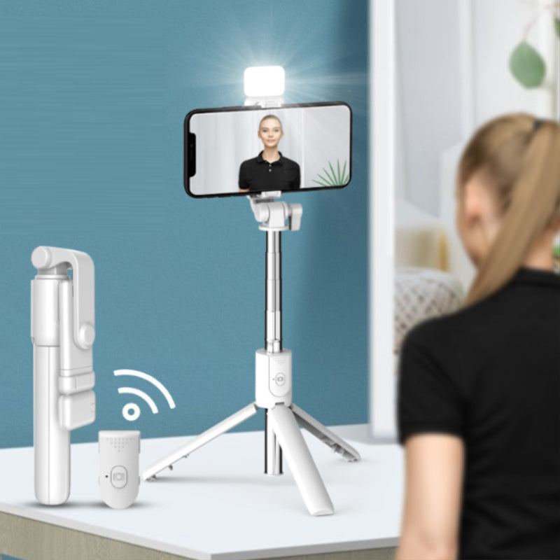 Bærbar Bluetooth Mobilholder 6 i 1 | Skanto