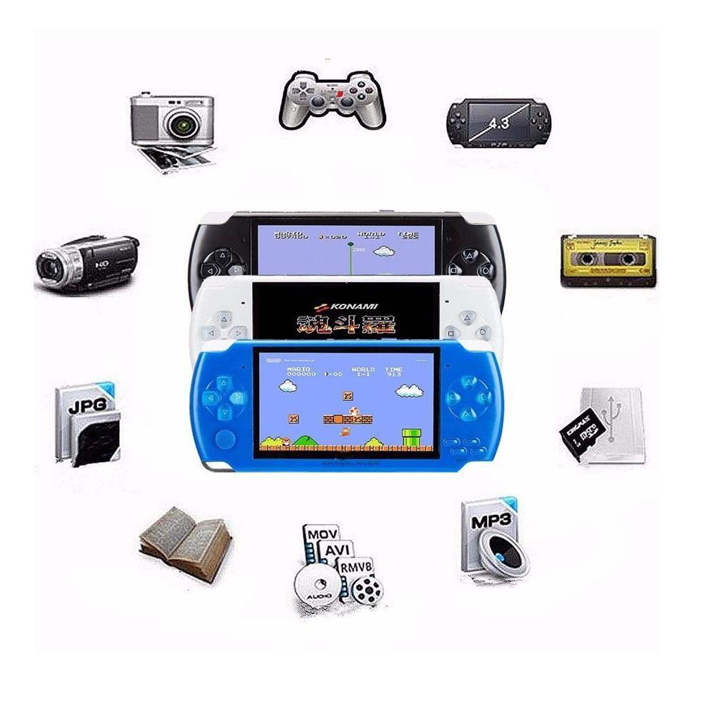 Skanto | Håndholdt Spillspiller - Spill Nintendo- og Sony-spill i én enhet!