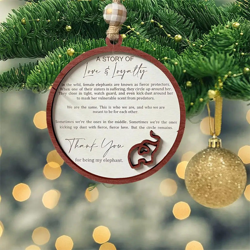 Skanto | Vennskaps Elefant Ornament