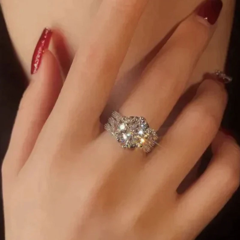 Skanto | Magnetisk Moissanite Lymfatisk Dreneringsring