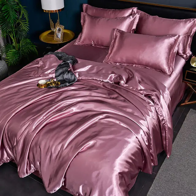 Skanto | Luksus Solid Satin Dynecover - SilkSerenity