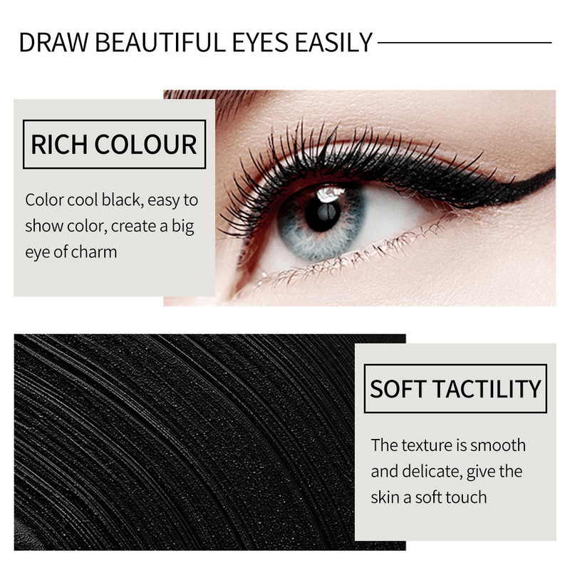Skanto | Vanntett Enkelt Hode Solid Eyeliner