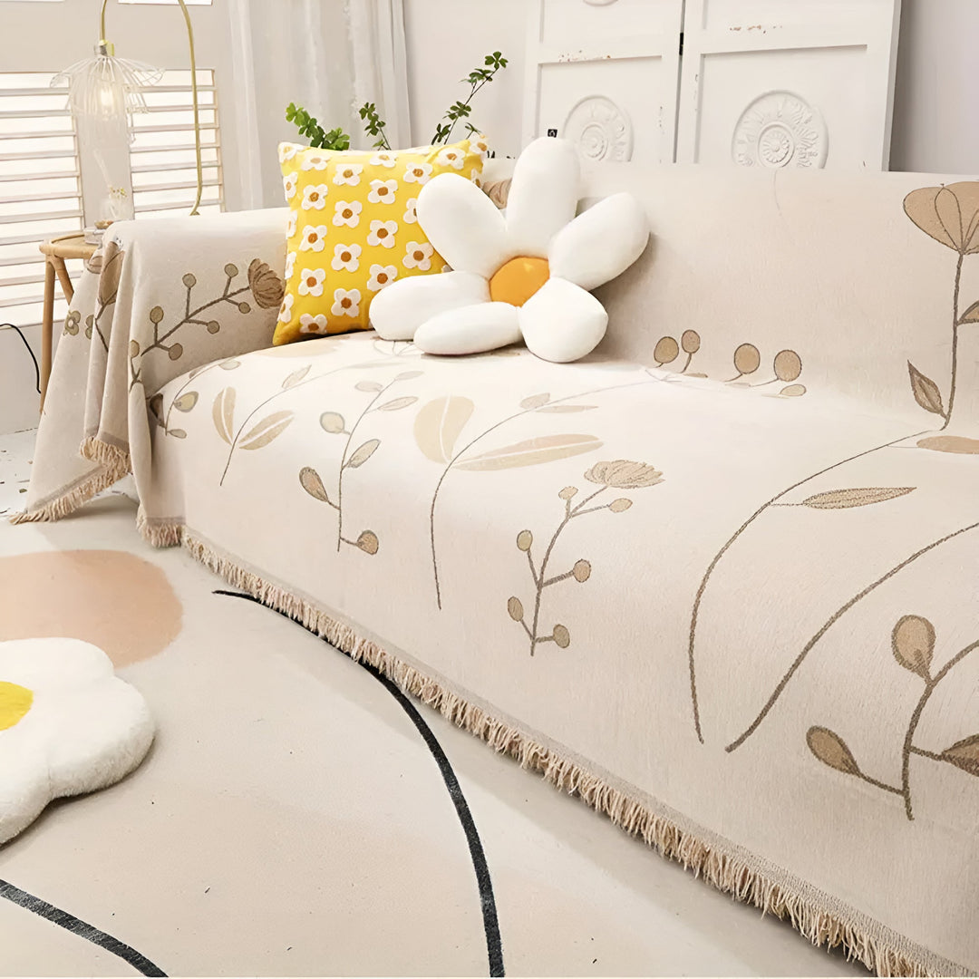 Skanto | Modern Bloom Vendbar Sofatrekk