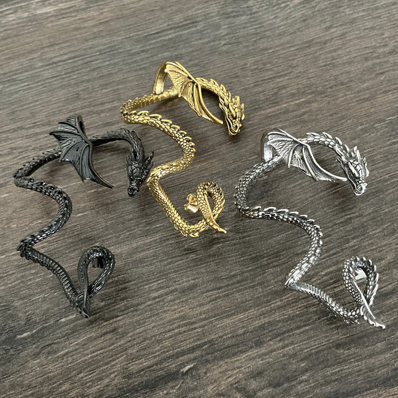 Skanto | Drage Cuff Øredobber