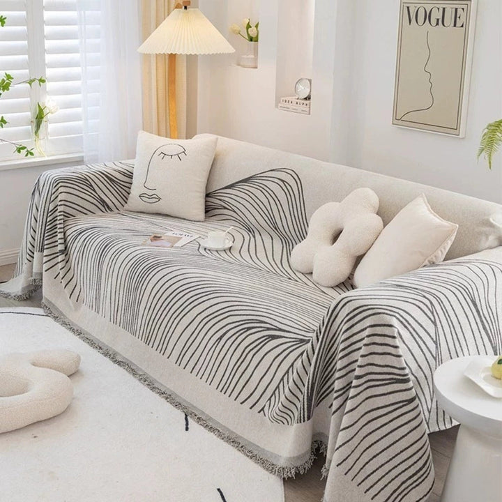 Skanto | Calista Wave Chenille Sofaplagg
