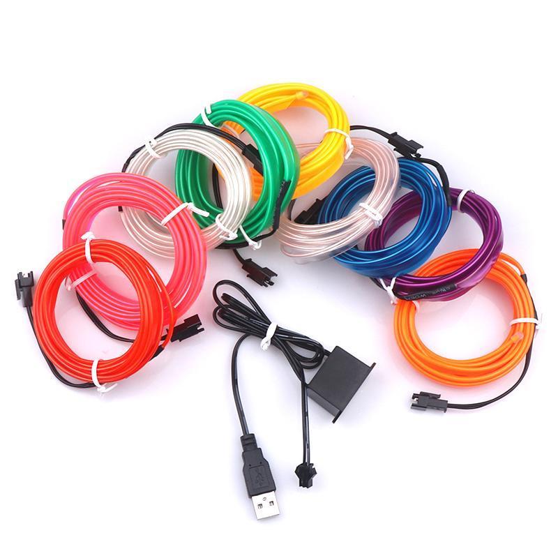 Skanto | Bilinteriørbelysning LED Stripe Fleksibel Neonlys