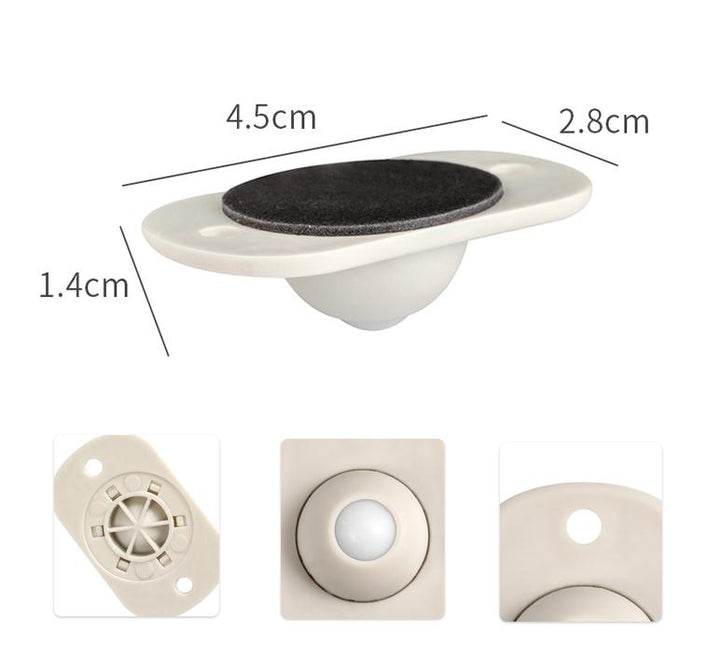 Skanto | Paste Type Pulley Universal Wheel (4 deler)