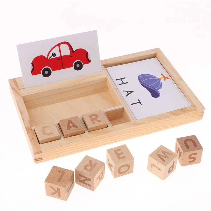 Alphabet Byggeklossleketøy for Barn | Skanto