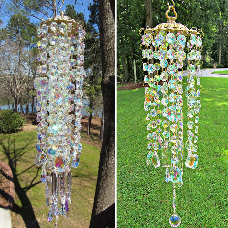 Skanto | Aurora Krystallglass Vindklokke