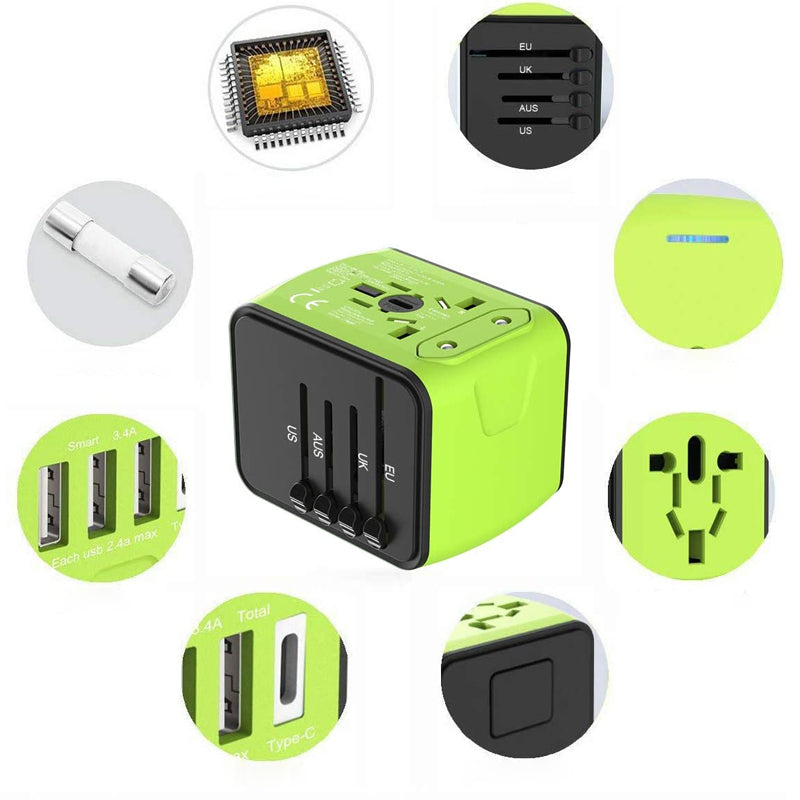 Skanto | Universal Smart Travel Adapter Spenningsomformer