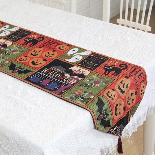 Skanto | Halloween Dekorativ Duk Bomullsblanding Bordløper 33x180cm