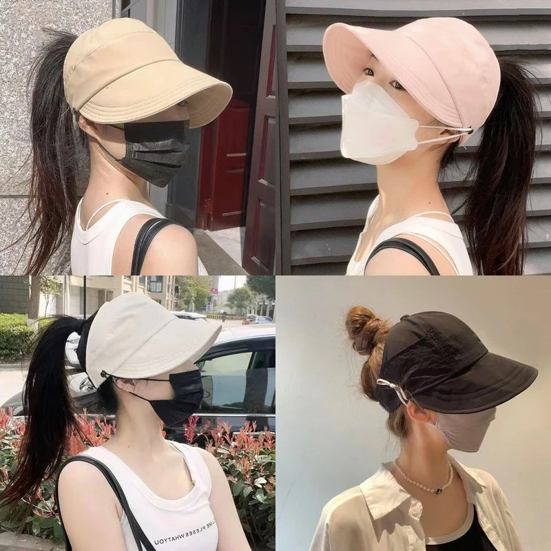 Utendørs UV-beskyttelse Hollow-Top Solhatt | Skanto