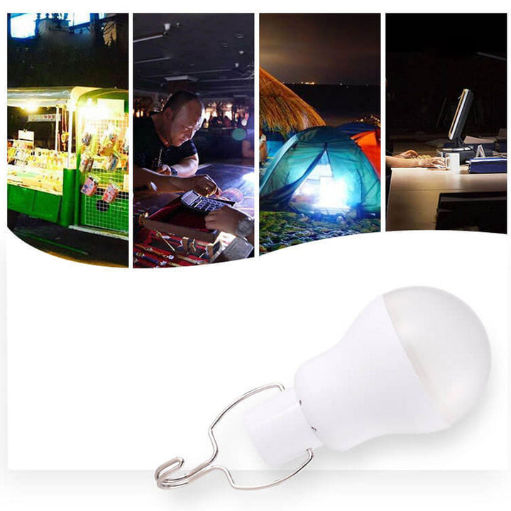 Hendig Telt Nødsoler USB Lading LED Utendørs Lys | Skanto