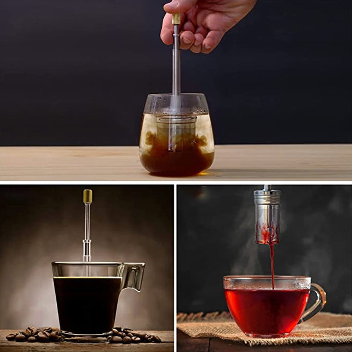Skanto | Manuell kaffefilter laget av rustfritt stål