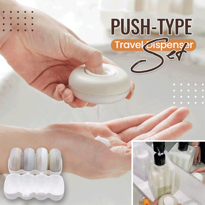 Skanto | Portable Dispensing Press Bottles (4 PCS)