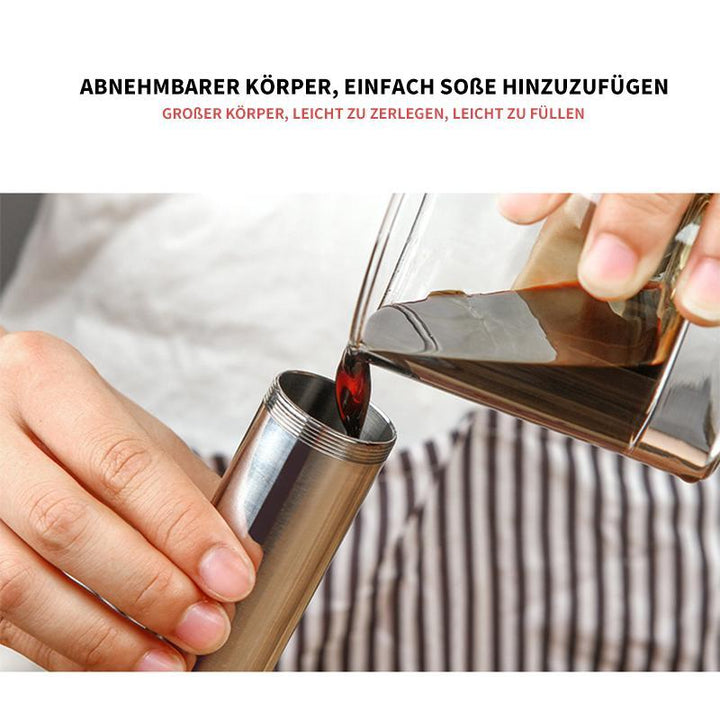 304 Marinade Injector laget av rustfritt stål for marinering av kjøtt på kjøkkenet | Skanto