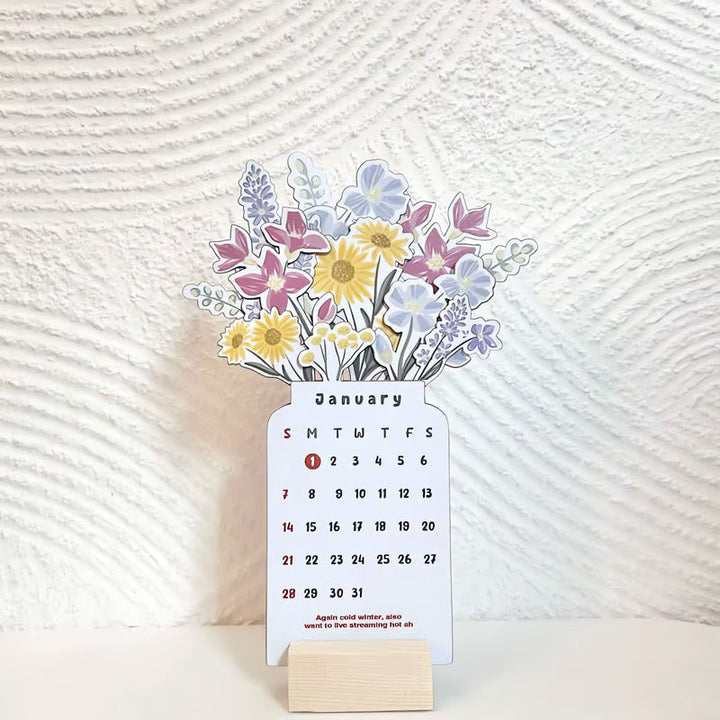 Skanto | 2025 Bloomy Flowers Bordkalender