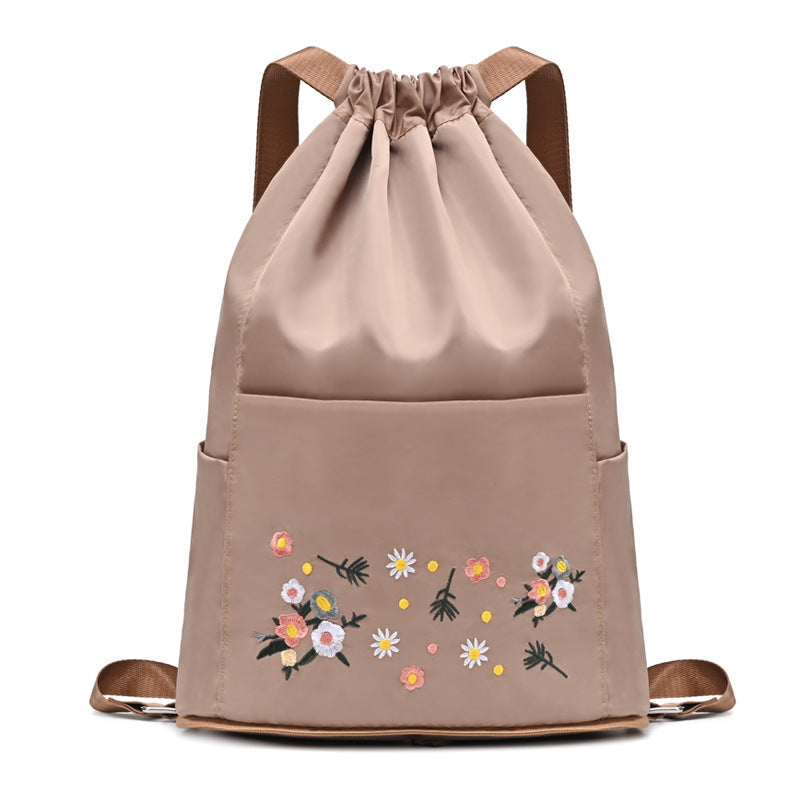 Skanto | Enkel brodert snorveske for yoga