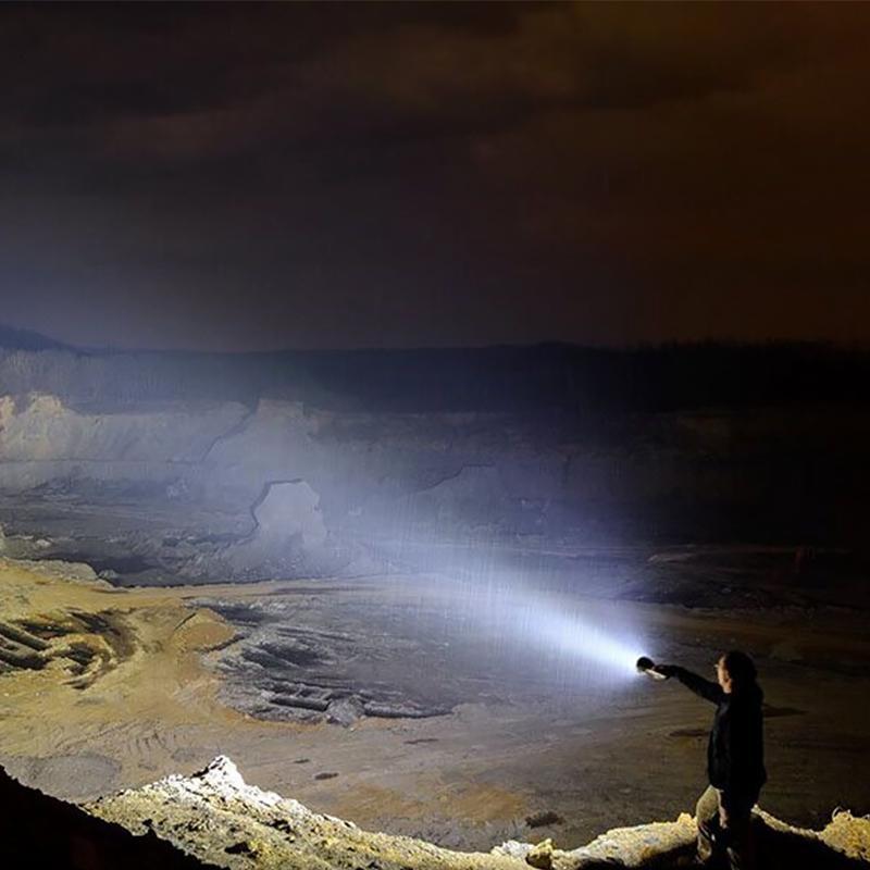 Norvo | 30000-5000 Lumen høyytelses LED vanntett lommelykt